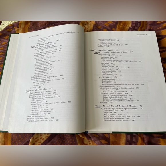 Hotel, Restaurant, and Travel Law Book A Preventive Approach—6th Edition Vintage - Picture 7 of 13